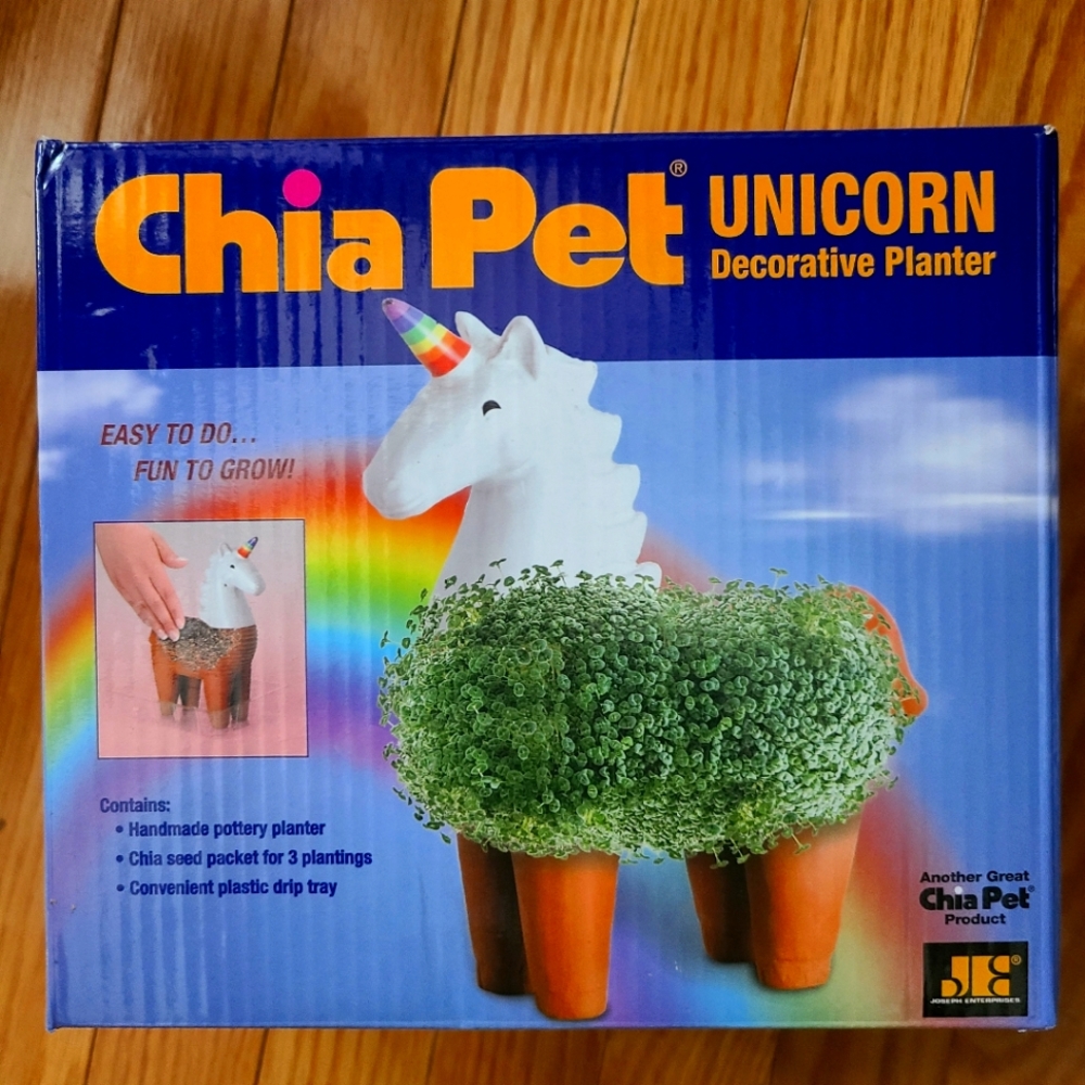 Chia Pet - Unicorn Decorative Planter